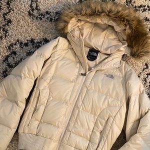 Women’s North Face Jacket with removable fur hood